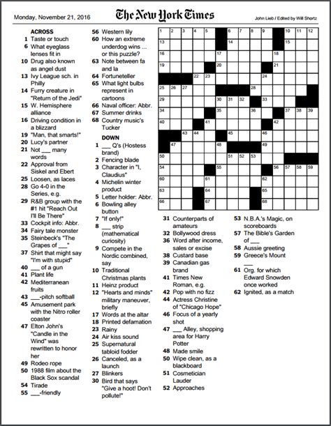 1, 2020; LA Times - Sept. . Astounded nyt crossword